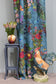 Bloomsbury Garden Fabric - Teal - Timorous Beasties - DIGI/BLM/3062/02 - Premier Wallcovering