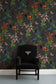Bloomsbury Garden Wallpaper - Barely Black - Timorous Beasties - BTN/BLM/TXMT/02 - Premier Wallcovering