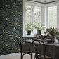 Bloomsterhav Wallpaper - Ink / Multi - Boråstapeter - 2055 - Premier Wallcovering
