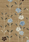 Blossom Wallpaper - Blue Ginger - Lewis & Wood - Premier Wallcovering