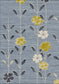 Blossom Wallpaper - Saffron Sky - Lewis & Wood - Premier Wallcovering