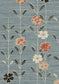Blossom Wallpaper - Coral Sea - Lewis & Wood - Premier Wallcovering