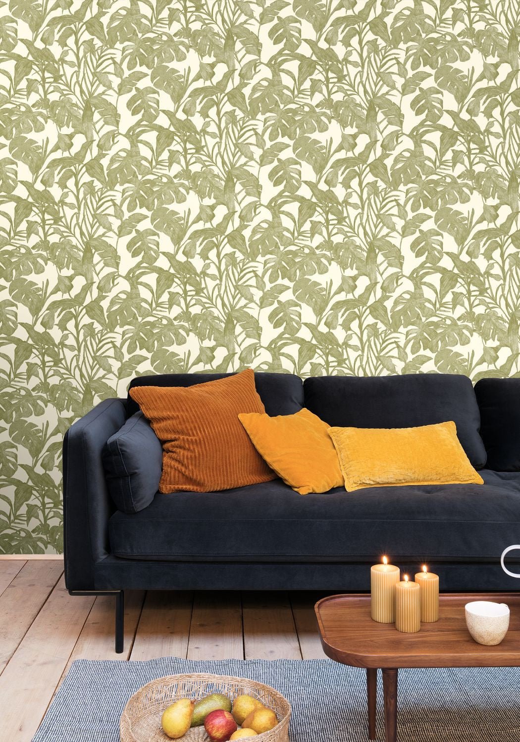 Bogota Wallpaper - Kaki - Caselio - 103871758