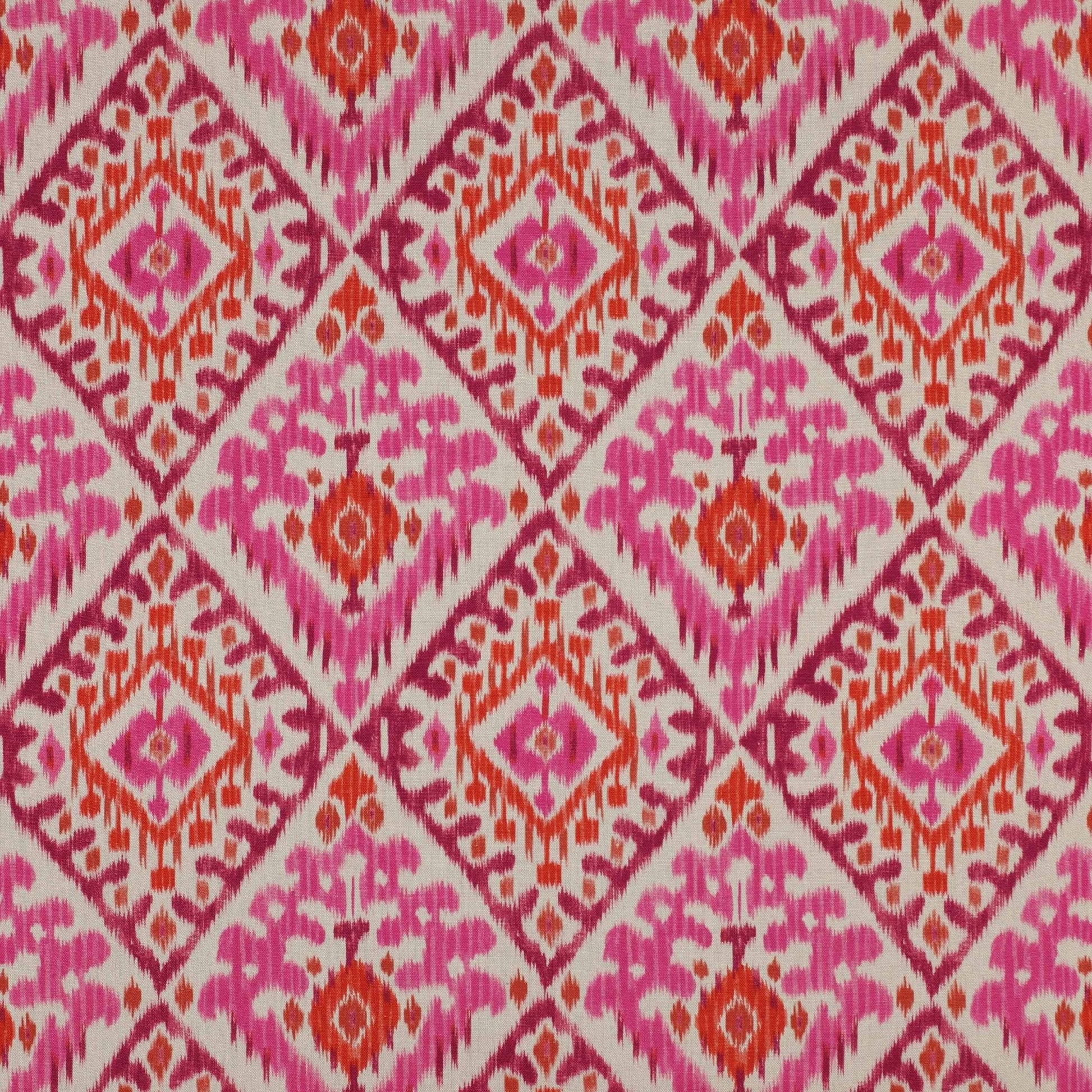 Boheme Fabric - Rose/Orange - Manuel Canovas - 04763/02 - Premier Wallcovering