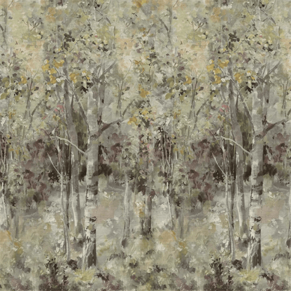 Bois De Bouleau Grasscloth Scene 2 Wallpaper - Sepia - PDG1186/01 - Designers Guild