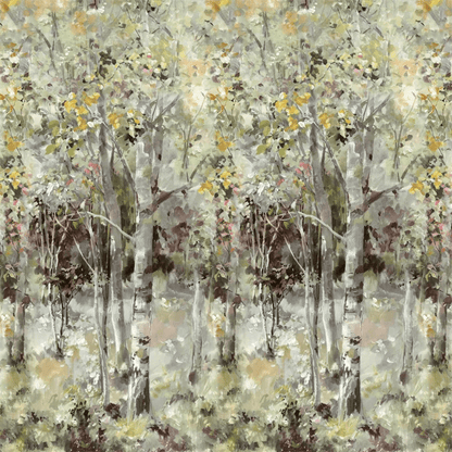 Bois De Bouleau Scene 2 Wallpaper - Sepia - PDG1176/01 - Designers Guild