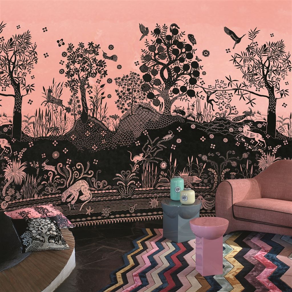 Bois Paradis Wallpaper - Bourgeon - Christian Lacroix - PCL7030/01 - Premier Wallcovering