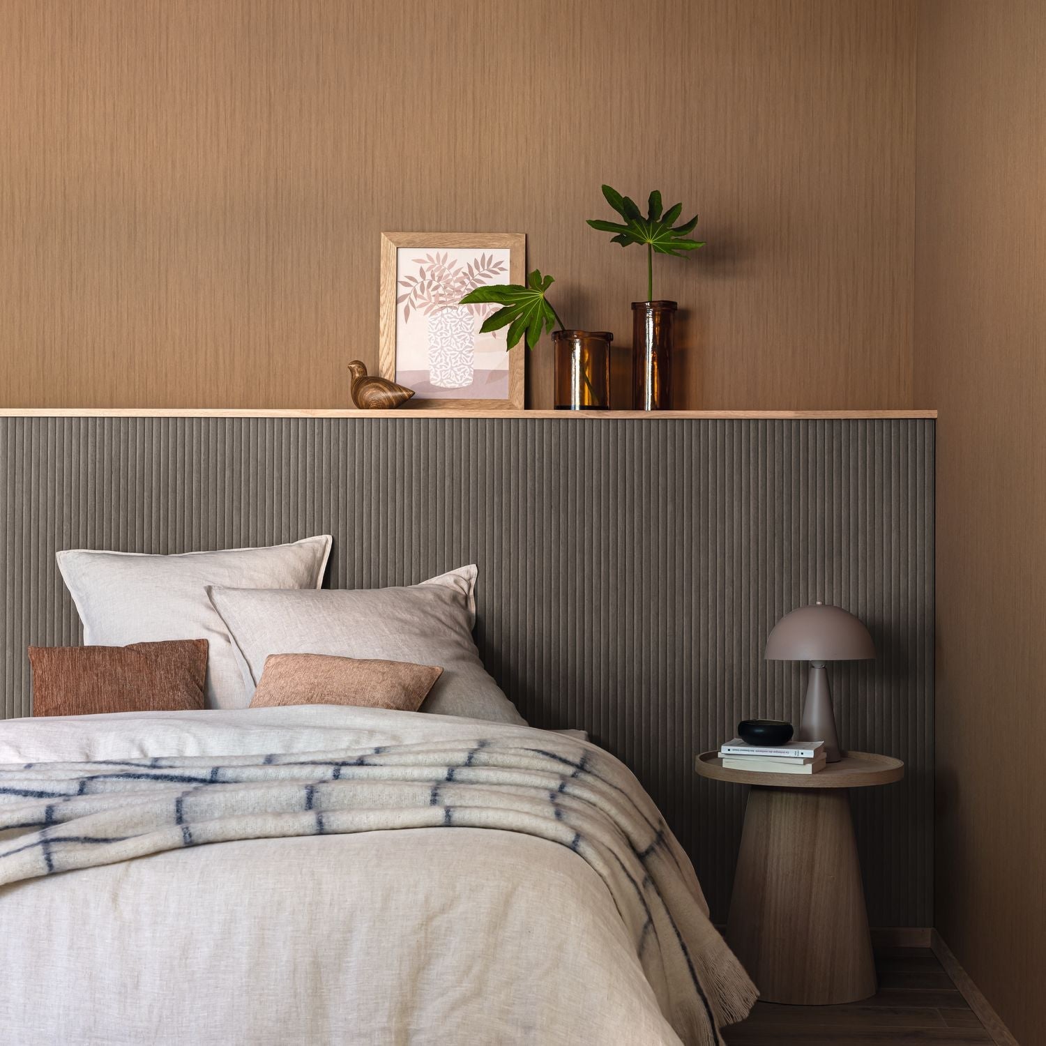 Boisea Wallpaper - Noir - Caselio - 106849089