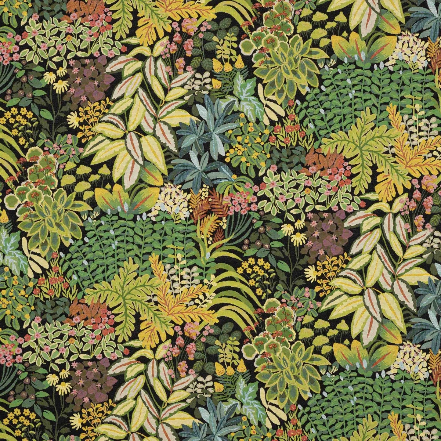 Bora-Bora Fabric - Noir - Manuel Canovas - M4171-02 - Premier Wallcovering