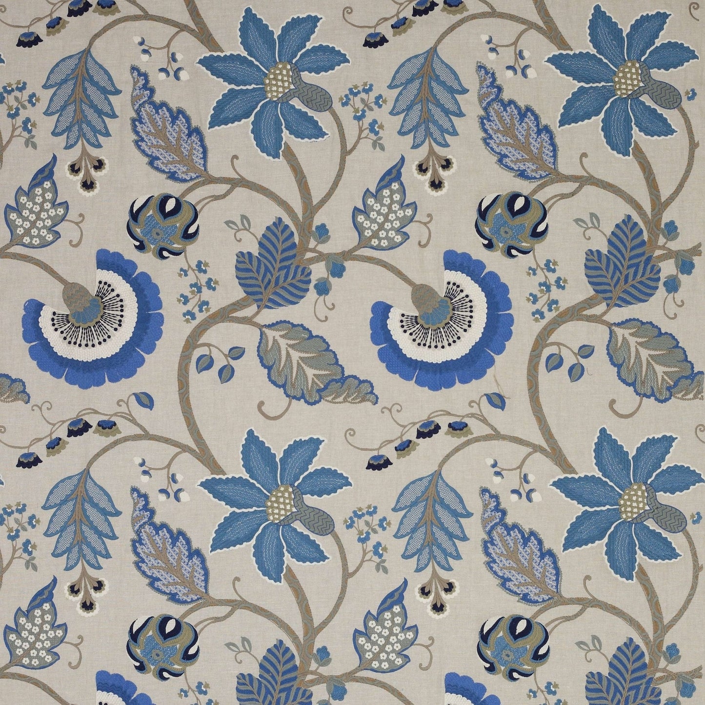 Bordeaux Fabric - Ciel - Manuel Canovas - 04869/03 - Premier Wallcovering