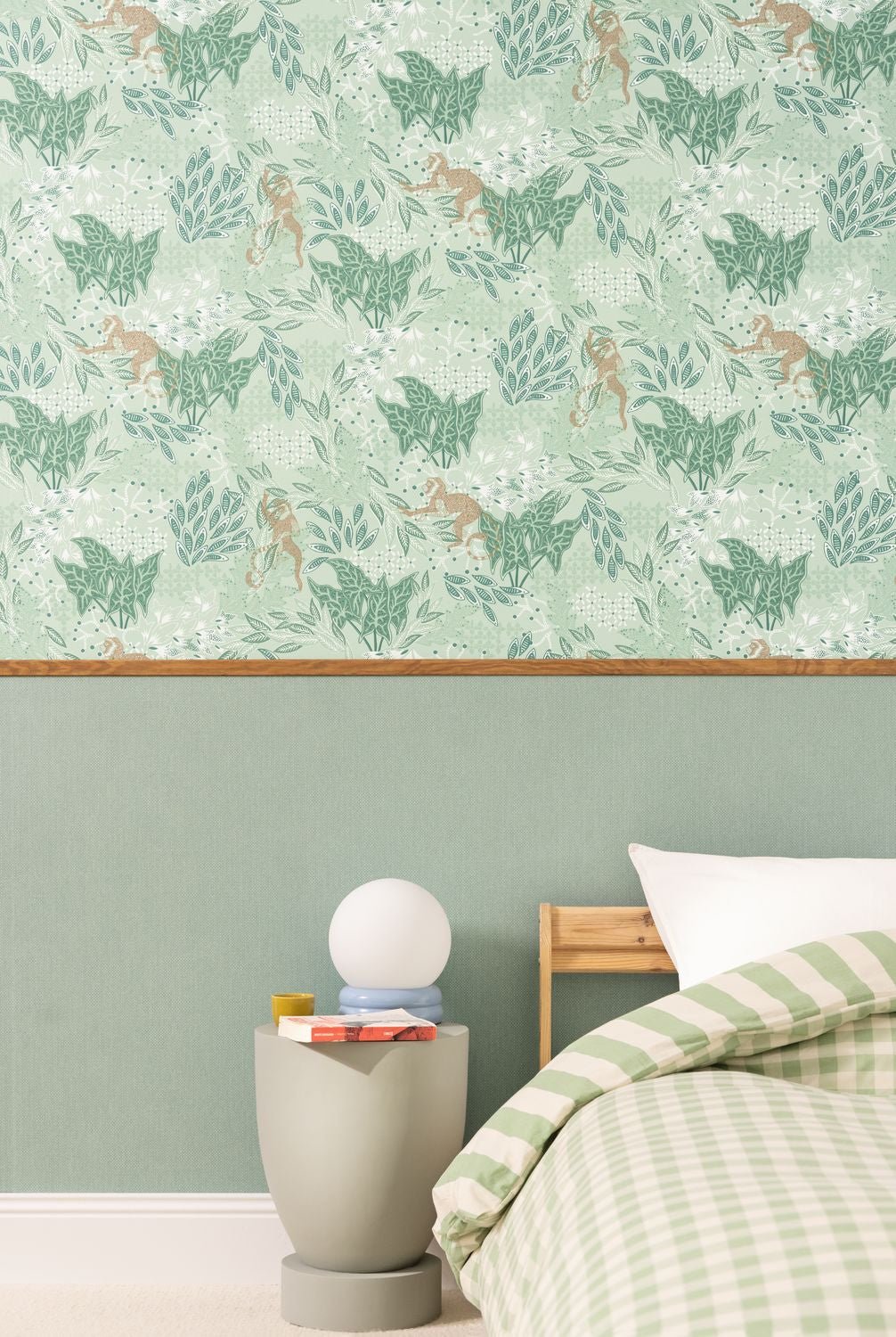 Borneo Wallpaper - Vert D'eau - Caselio - 104917789