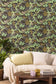 Borneo Wallpaper - Noir Vert - Caselio - 104919703