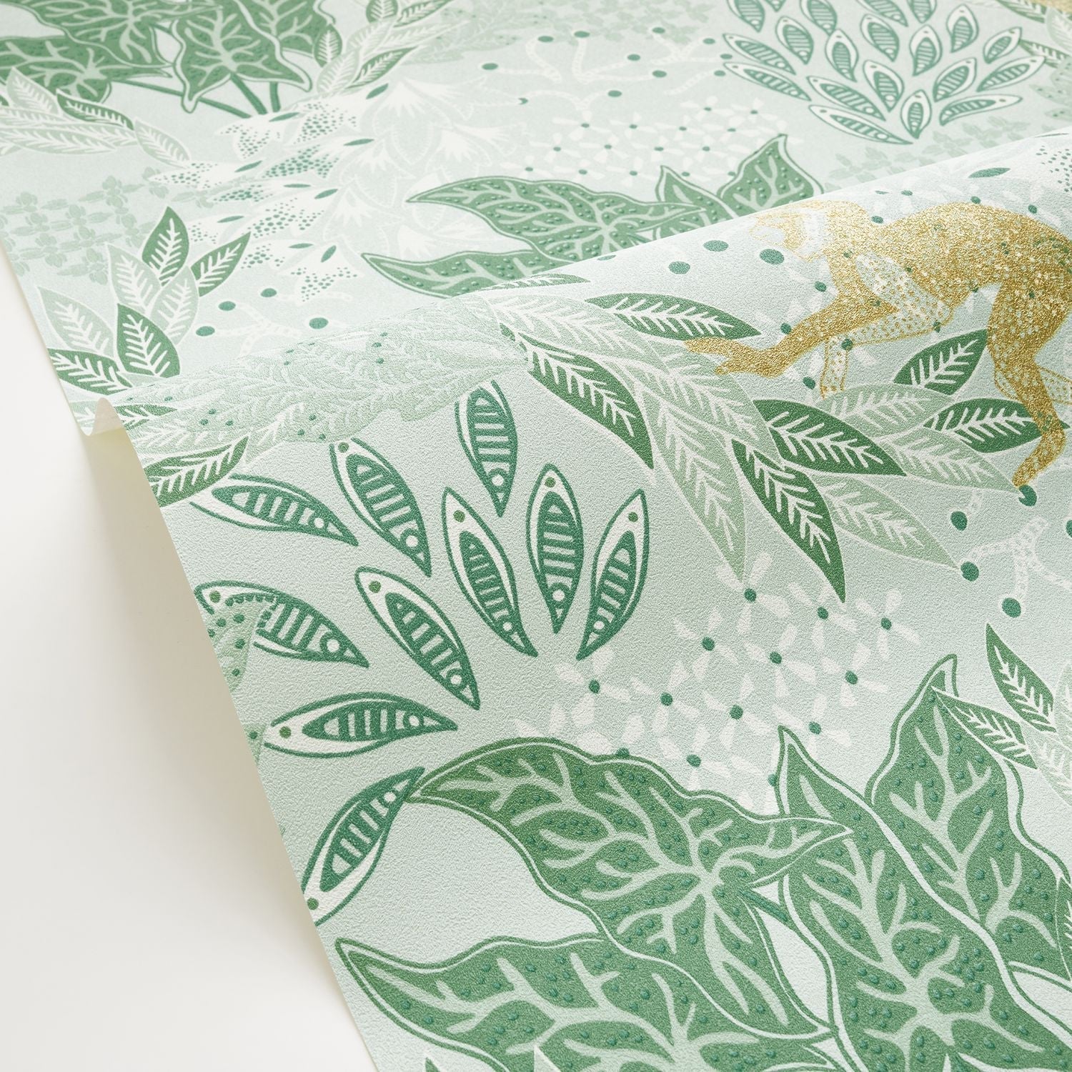 Borneo Wallpaper - Vert D'eau - Caselio - 104917789