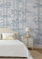Bosky Wallpaper - Blue Yonder - Lewis & Wood - Premier Wallcovering