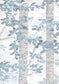 Bosky Wallpaper - Blue Yonder - Lewis & Wood - Premier Wallcovering