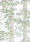 Bosky Wallpaper - Verdure - Lewis & Wood - Premier Wallcovering