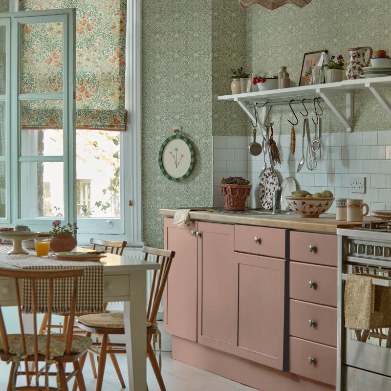 Bower Fabric - Herball/Weld - Morris & Co - 227028 - Premier Wallcovering