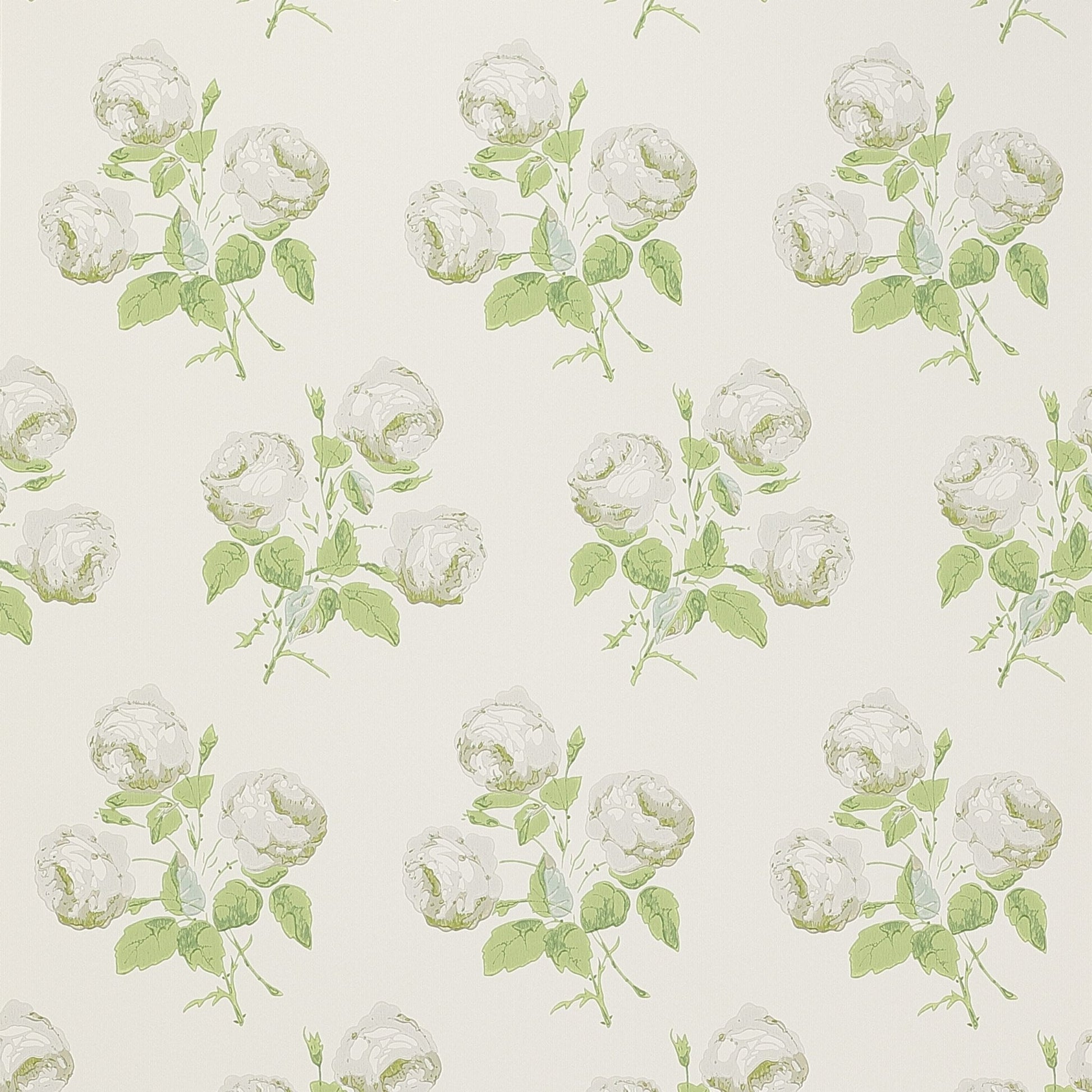 Bowood Wallpaper - Silver/Leaf - Colefax & Fowler - 07401/10 - Premier Wallcovering