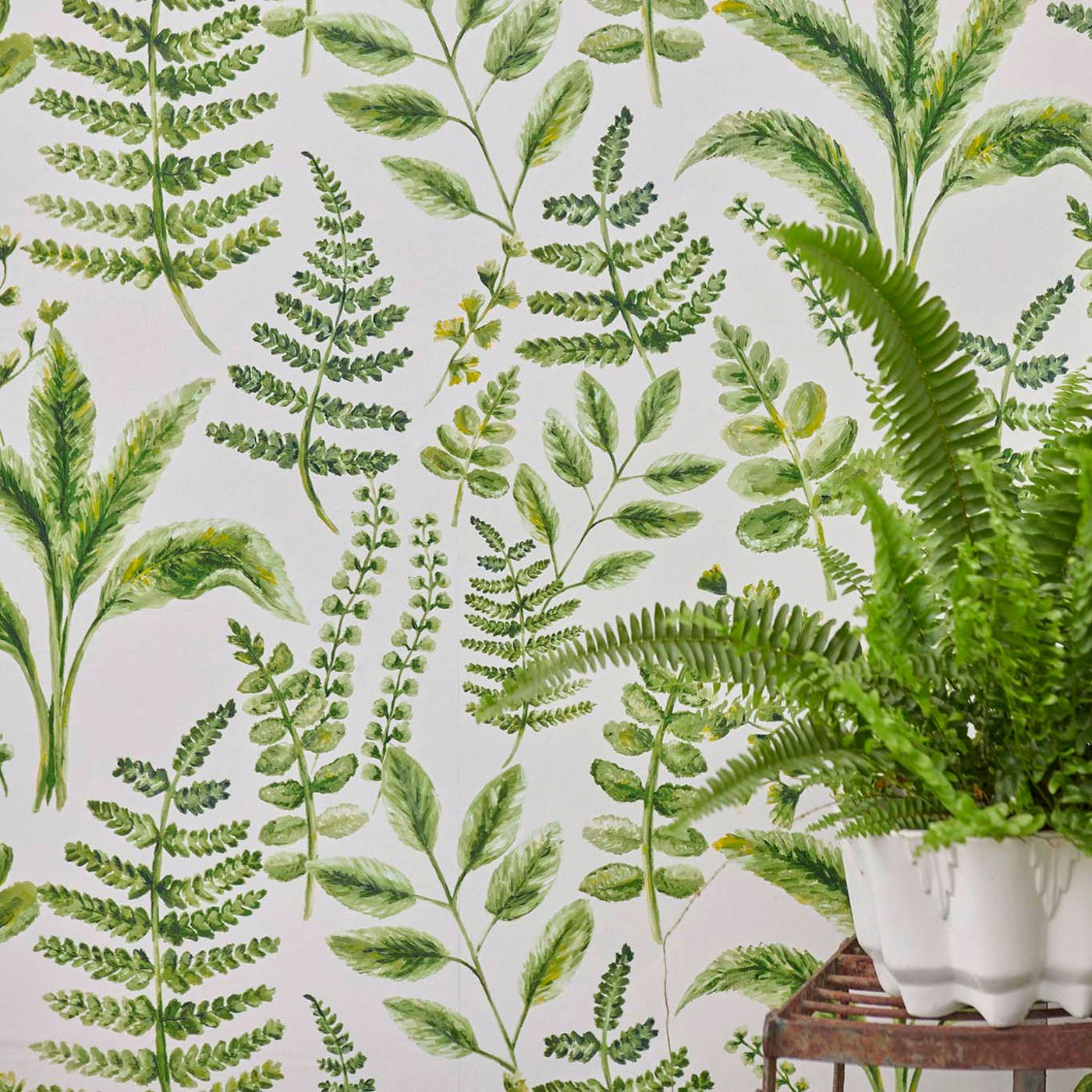 Bracken Wallpaper - Forest - Clarke & Clarke - W0156/02 - Premier Wallcovering