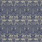 Brer Rabbit Fabric - Indigo/Vellum - Morris & Co - DMORBR205 - Premier Wallcovering