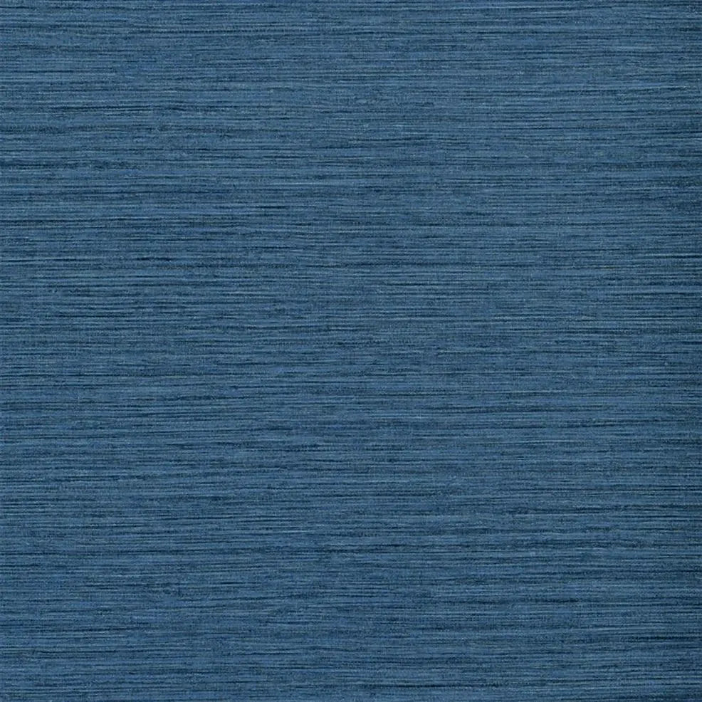 Brera Grasscloth Wallpaper - Indigo - PDG1120/13 - Designers Guild