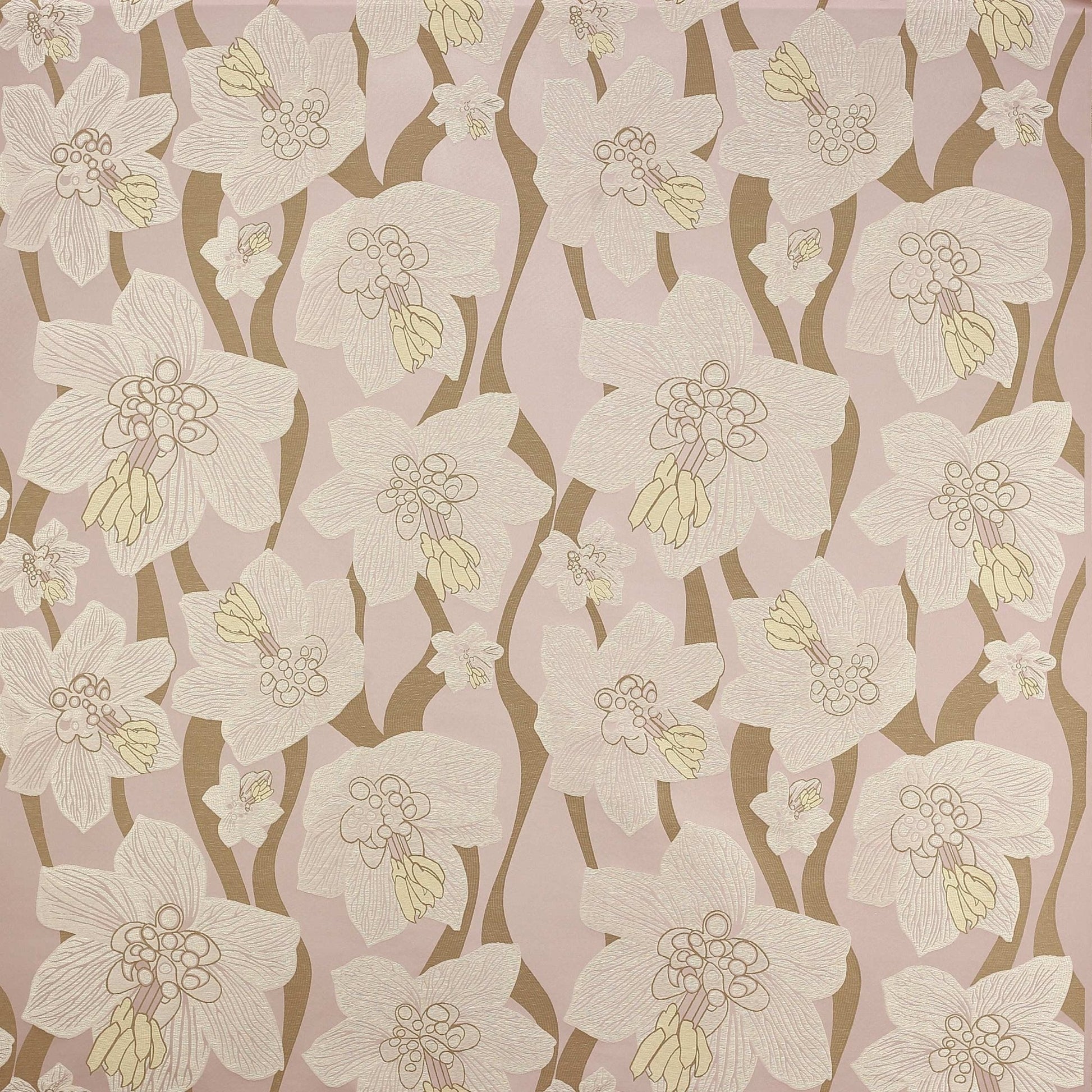 Breteuil Fabric - Rose Pale - Manuel Canovas - M4057-01 - Premier Wallcovering