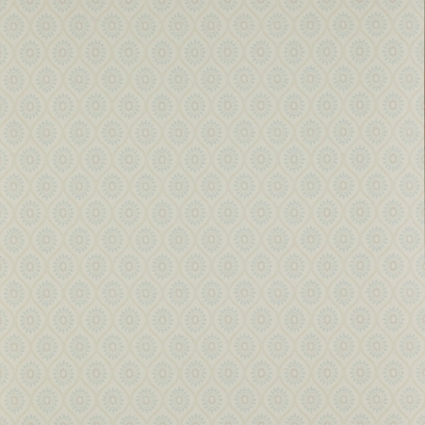 Brightwell Wallpaper - Blue/Cream - Colefax & Fowler - 07989/08 - Premier Wallcovering