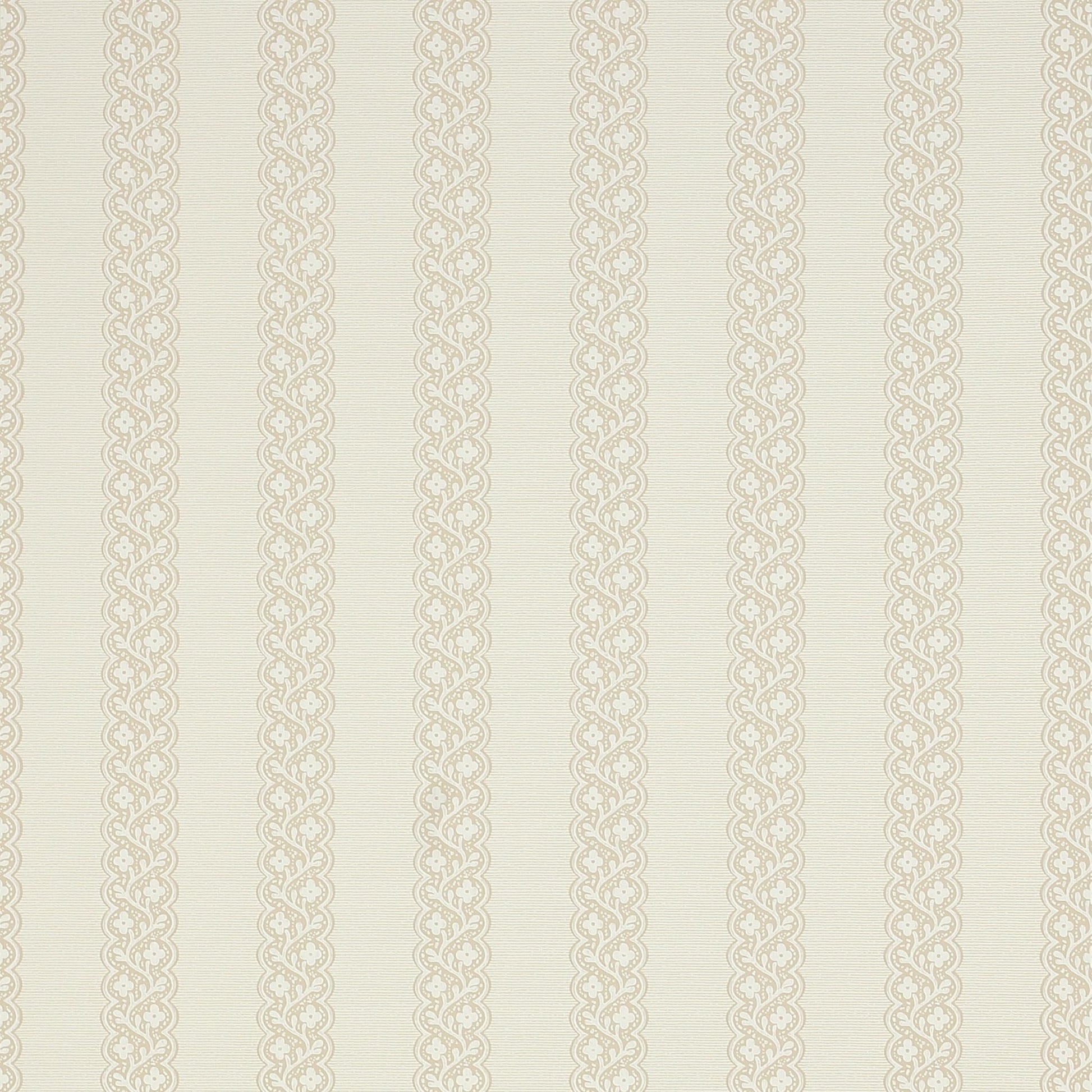 Britta Wallpaper - Beige - Colefax & Fowler - 07185 - 02 - Premier Wallcovering