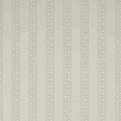 Britta Wallpaper - Silver - Colefax & Fowler - 07185 - 01 - Premier Wallcovering
