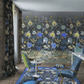 Brocart Decoratif Wallpaper - Indigo - PDG1169/03 - Designers Guild