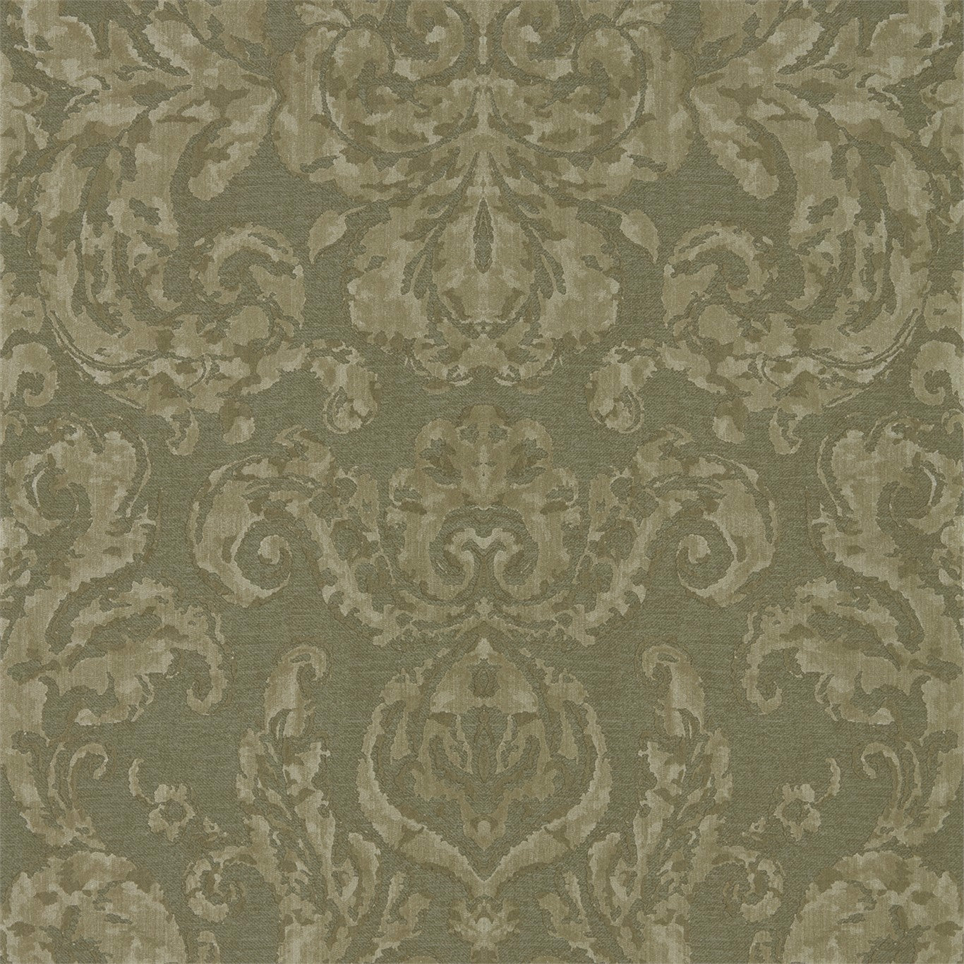 Brocatello Wallpaper - Olivine - ZPAL312680 - Zoffany