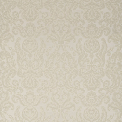 Brocatello Wallpaper - Chalk - Zoffany - ZCON312007 - Morris Wallpaper