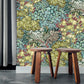 Broccoli Canopy Wallpaper - Celadon, Olive Green and Deep Red - Josephine Munsey - JMW-100401 - Premier Wallcovering