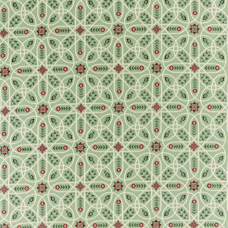 Brophy Embroidery Fabric - Bayleaf - Morris & Co - 236813 - Premier Wallcovering