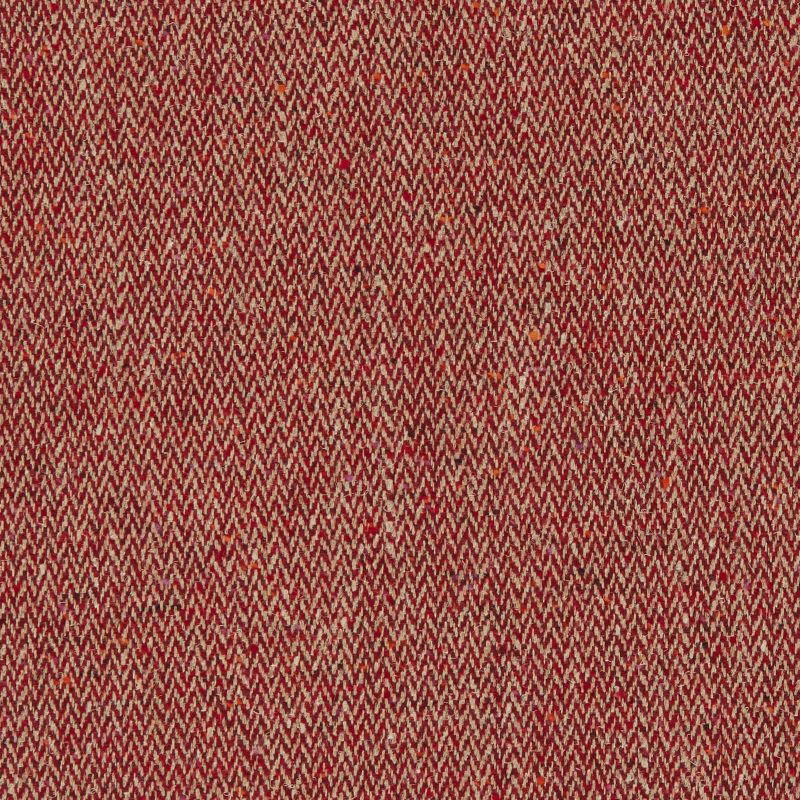 Brunswick Fabric - Carmine - Morris & Co - 236517 - Premier Wallcovering