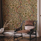 Brushwood Wallpaper - Green and Red - Josephine Munsey - JMW-105001 - Premier Wallcovering