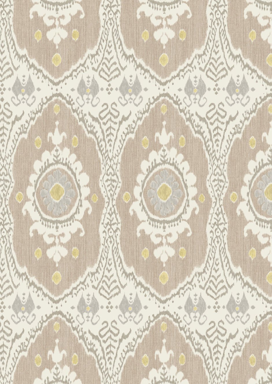 Bukhara Wallpaper - Sugar Almond - Lewis & Wood - Premier Wallcovering