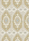 Bukhara Wallpaper - Sand Storm - Lewis & Wood - Premier Wallcovering