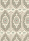 Bukhara Wallpaper - Tea Rose - Lewis & Wood - Premier Wallcovering