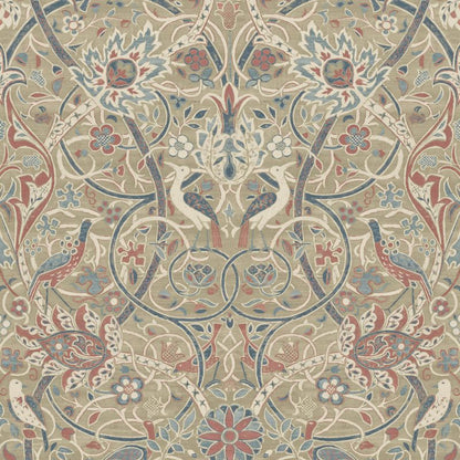 Bullerswood Wallpaper - Spice/Manilla - 216446 - Morris & Co - Premier Wallcovering