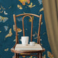 Butterflies Wallpaper - Bright Navy - Josephine Munsey - JMW-104321 - Premier Wallcovering