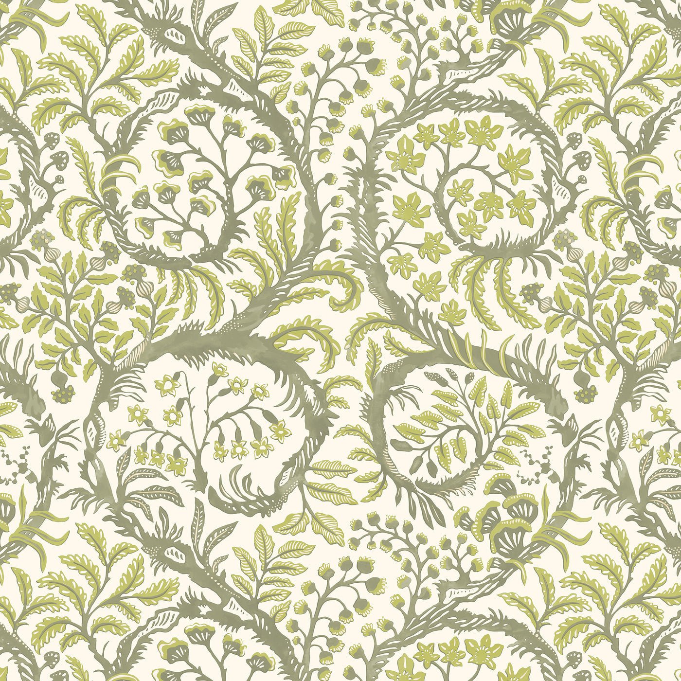 Butterrow Wallpaper - Green - Josephine Munsey - JMW-103121 - Premier Wallcovering