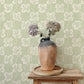 Cabbage Check Wallpaper - Willow and Clarke White - Josephine Munsey - JMW-102431 - Premier Wallcovering
