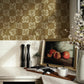 Cabbage Check Wallpaper - Alma and Edge Sand - Josephine Munsey - JMW-102411 - Premier Wallcovering