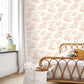 Cadence Les Belles Toiles De Jouy Wallpaper - Rose Poudre - Casadeco - 201694114 - Premier Wallcovering