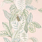 Calathea Wallpaper - Orchid/Eucalyptus - Sanderson - DGLW216632