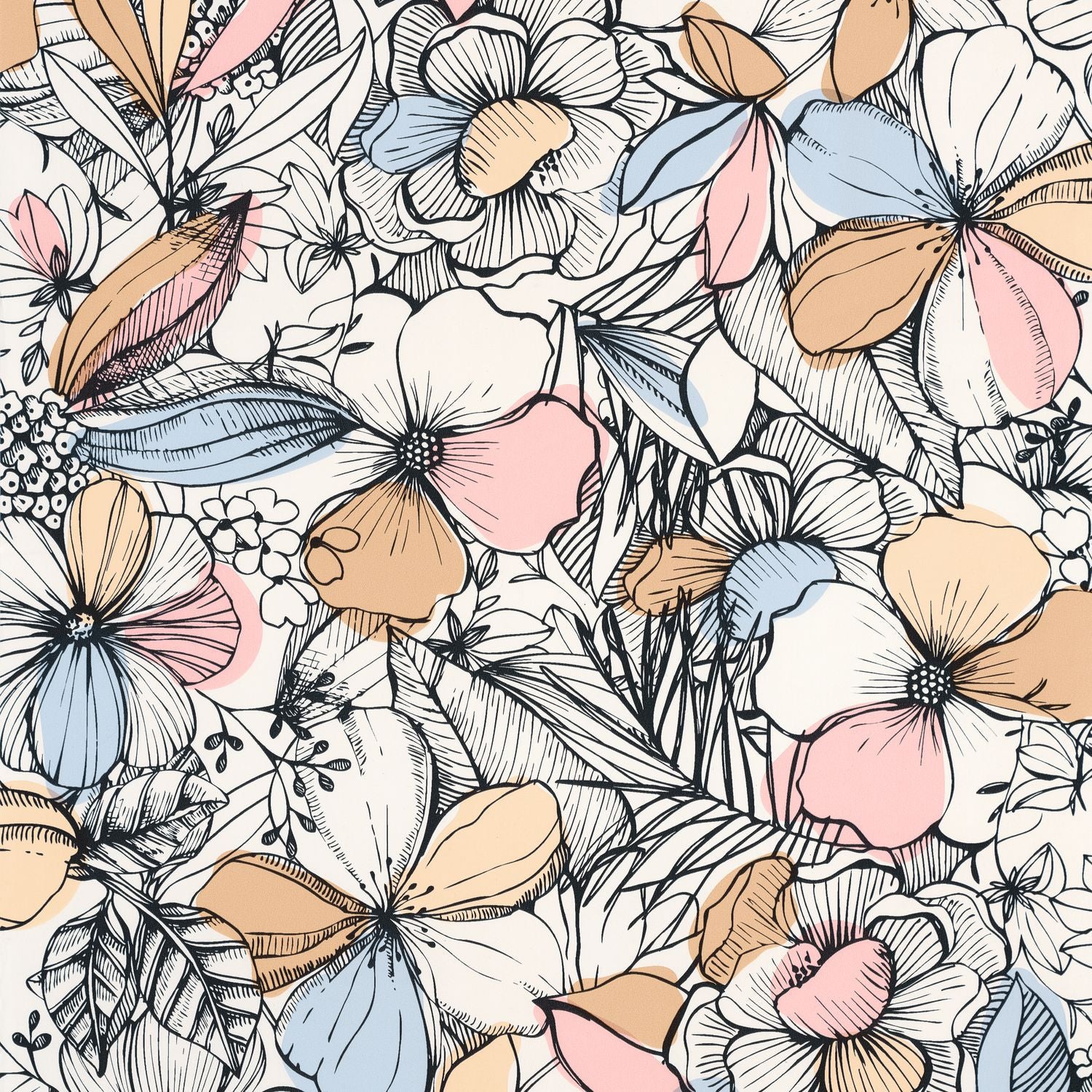 California Dreaming Wallpaper - Rose Jaune - Caselio - 103384020