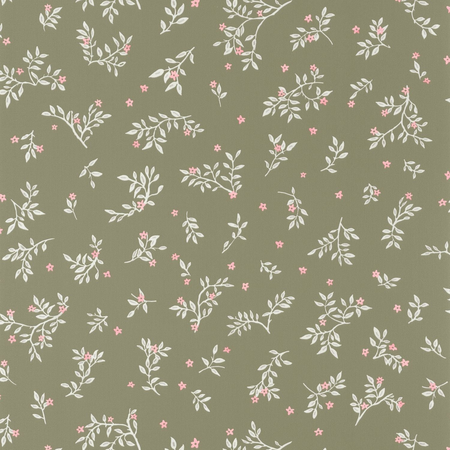 Callisto Wallpaper - Kaki Rose - Caselio - 103647240