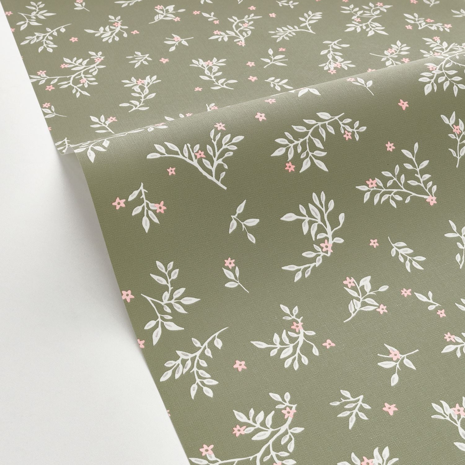 Callisto Wallpaper - Kaki Rose - Caselio - 103647240