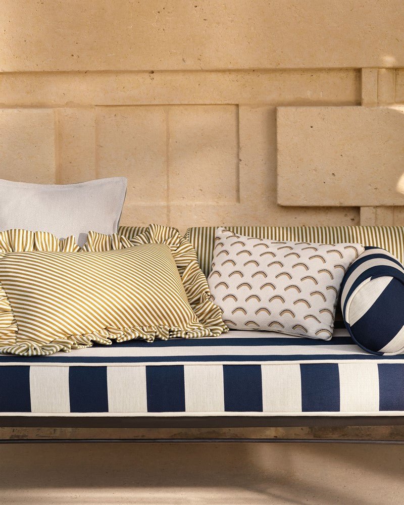 Calvi Fabric - Craie - Manuel Canovas - M4127-01 - Premier Wallcovering